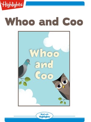 cover image of Whoo and Coo: A High Five Mini Book